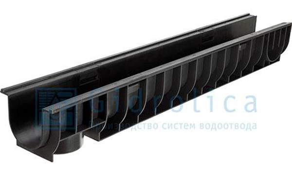 Лоток водоотводный ЛВ-10.14,5.13,5- пластиковый
