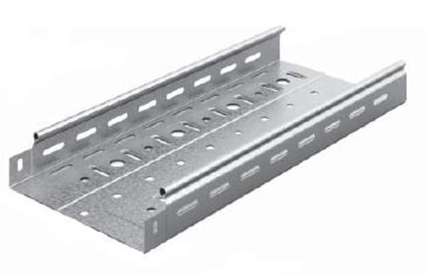 ЛПС-50х50х6000-0,7-СЦ OSTEC Лоток световой перфорированный 50х50х6000, толщ. 0,7 мм, Сендзимир цинк