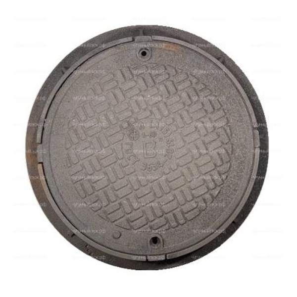 Люк чугунный канализационный легкий тип Л(А15)-В.1-60