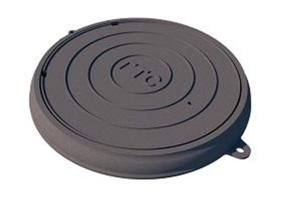 Люк чугунный легкий телефонный ГТС-Л с запорным устройством