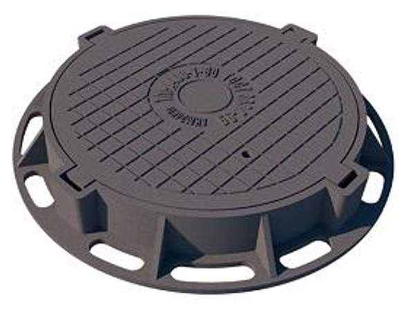 Люк чугунный магистральный ТМ (Д400)-2-60 c запорным устройством