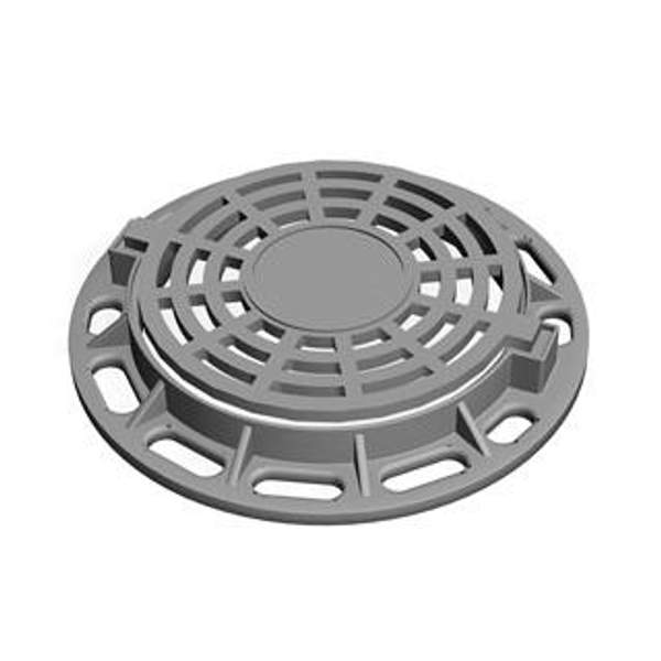 Люк чугунный тяжелый