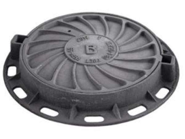 Люк чугунный тяжелый тип Т(С250)-МГ.1-60 (Н=100мм)