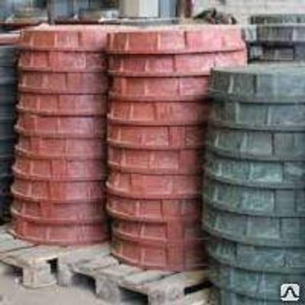 Люк канализационный чугунный тип "Т" (С250) ГОСТ 3634-99