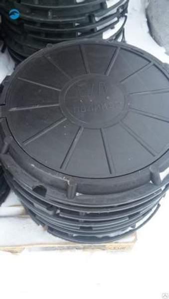 Люк колодезный полимерно-песчаный ПП-630 ТИП «С»