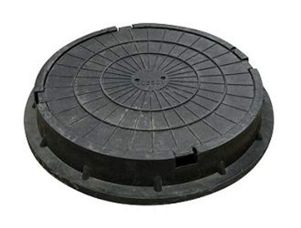 Люк полимерно-песчаный тяжелый тип Т(С250) 770мм 25 т