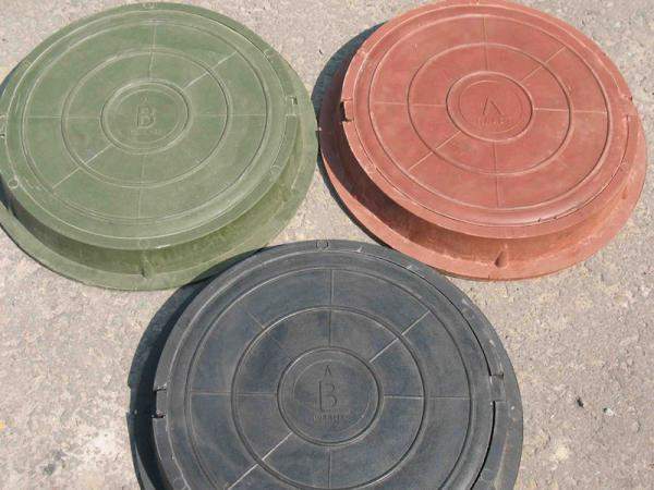 Люк полимерно-песчанный