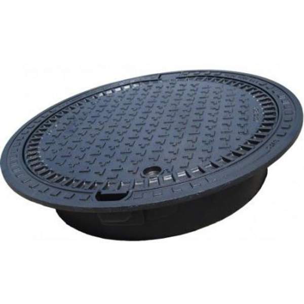 Люк тяжелый магистральный тип ТМ(Д400) (KDM81HXGXMOV) самонивелирующийся