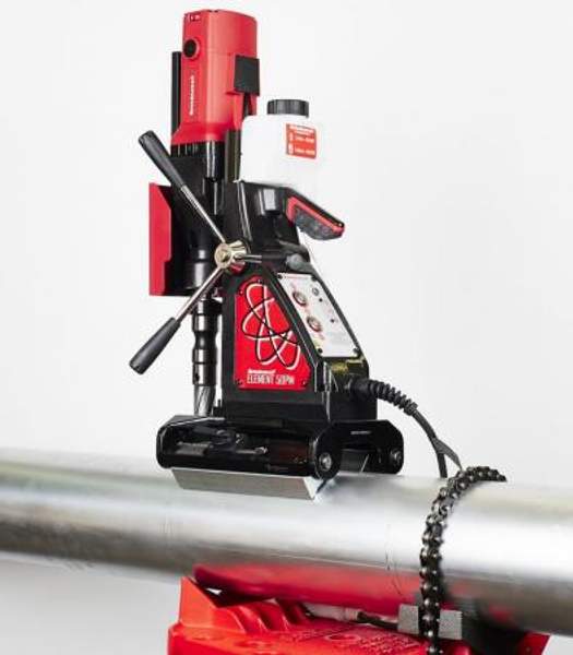 Магнитный сверлильный станок ELEMENT 50 RM для сверления труб