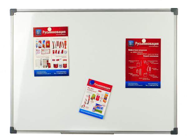 Магнитно-маркерная доска Оптима 60x90см