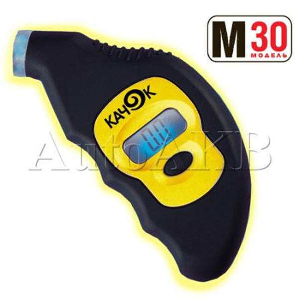 Манометр автомобильный цифровой Качок М30