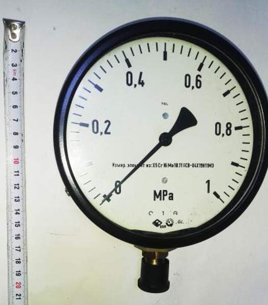 Манометры общетехнические МП-4У Ø160