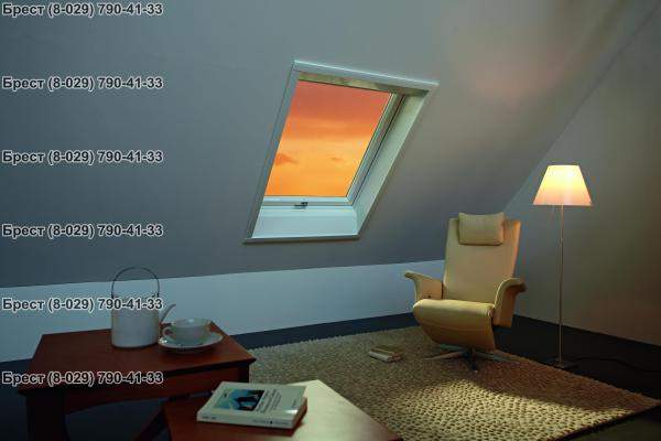 Мансардные окна ПВХ в Бресте