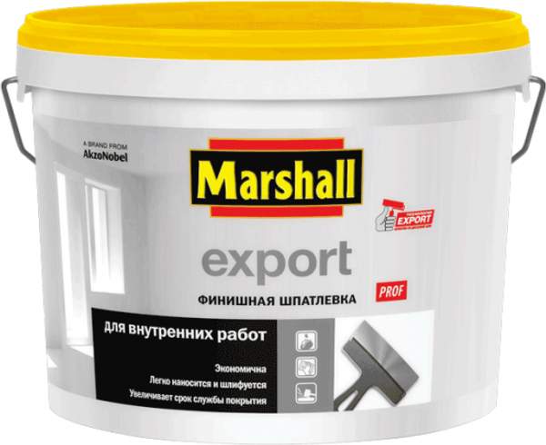 MARSHALL EXPORT ФИНИШНАЯ ШПАТЛЕВКА ДЛЯ ВНУТРЕННИХ РАБОТ Маршалл