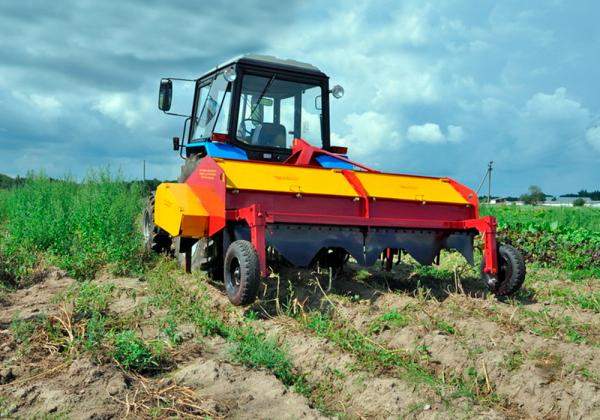 Машина ботвоуборочная МБУ