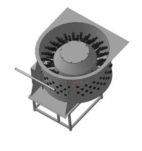 Машина для чистки куриных лап МТМ-600Л