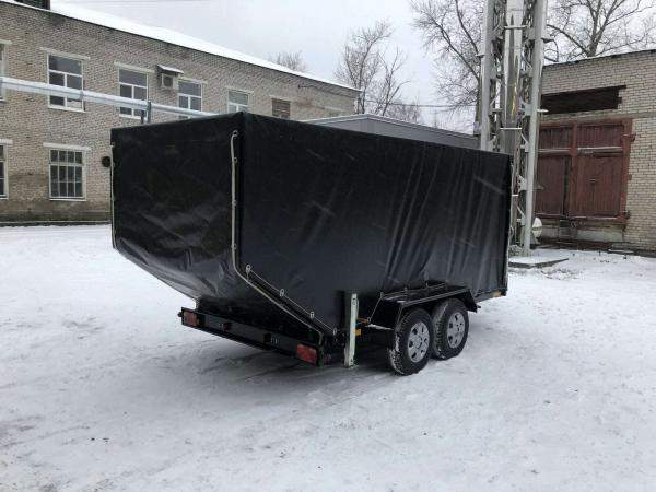 Машина для ремонта асфальта STPE 2000Y с утепленным рециклером