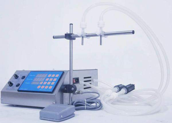 Машина для розлива жидкостей 2 сопла