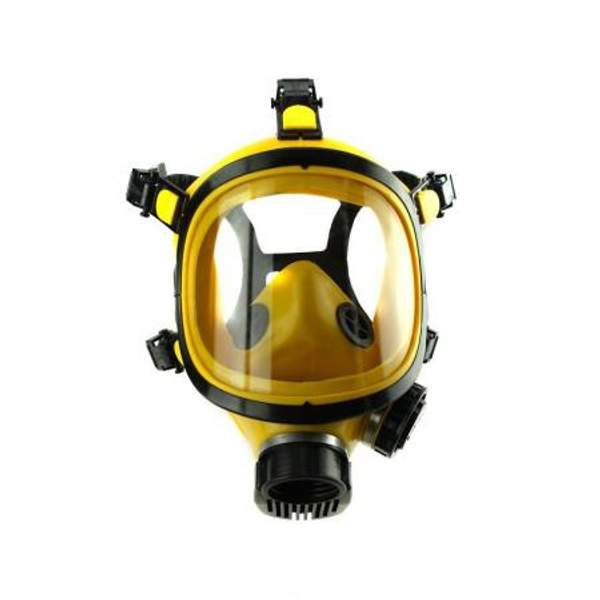 Маска панорамная БРИЗ-4301М (ППМ-88), жёлтая, большая