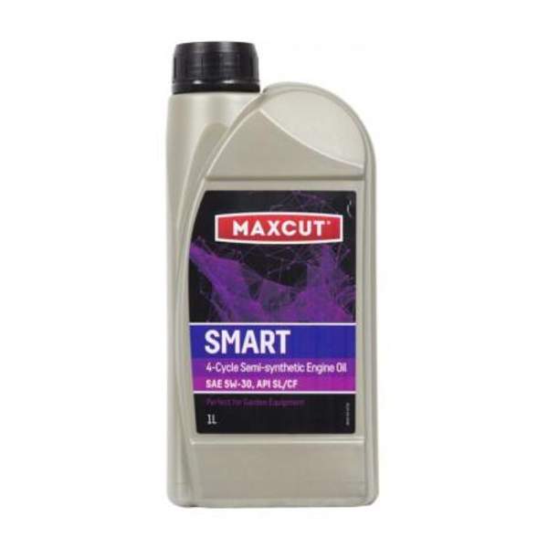Масло 4-х тактное полусинтетическое MAXCUT SMART 4T Semi-Synthetic, 1 л.