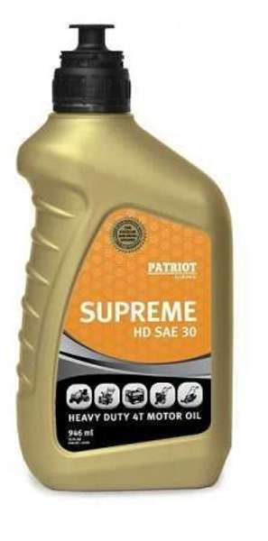 Масло для 4-х тактного двигателя Patriot Supreme SAE HD 30, 1 л.