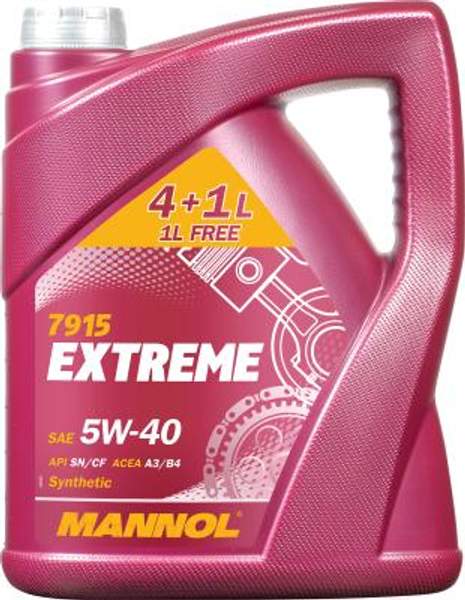 Масло моторное Mannol Extreme 5w-40