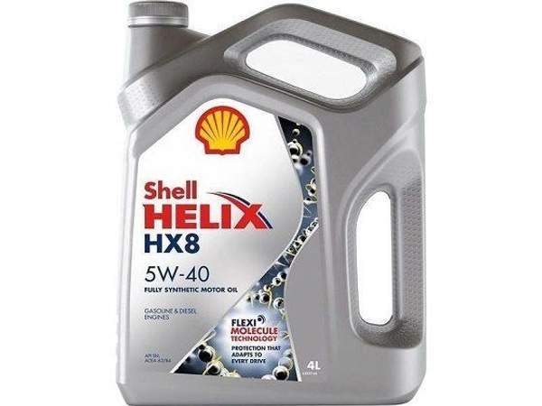 Масло моторное Shell Helix HX8 SN+ 5W40