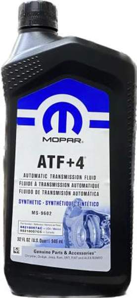 Масло трансмиссионное в КПП и в ГУР MOPAR ATF+4 (0,946 л) 68218057AB для Chrysler, Dodge, JEEP
