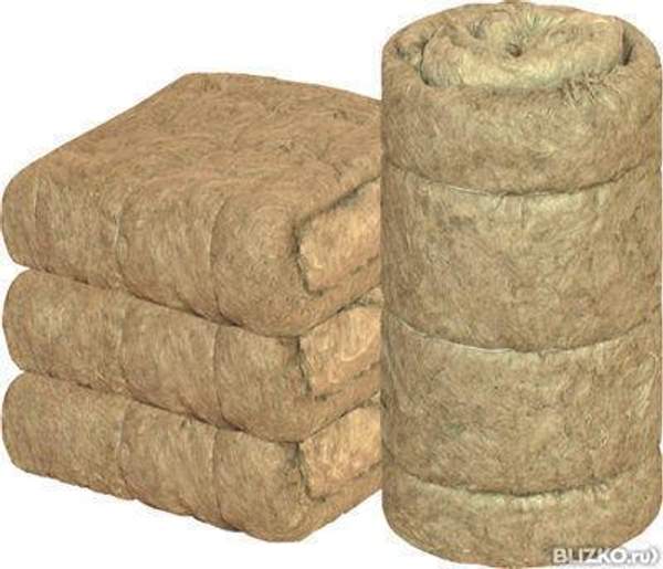 Мат теплоизоляционный прошивной МПБ-30 Тизол 30*500*1500 мм 0.09м3