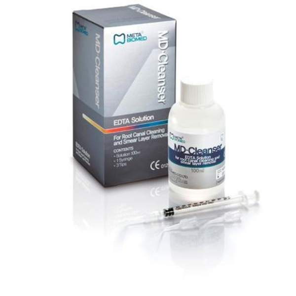 МД-Клинзер "MD-Cleanser" (100мл) - Жидкость для обработки и очистки корневых каналов (содержит ЭДТА-17% )