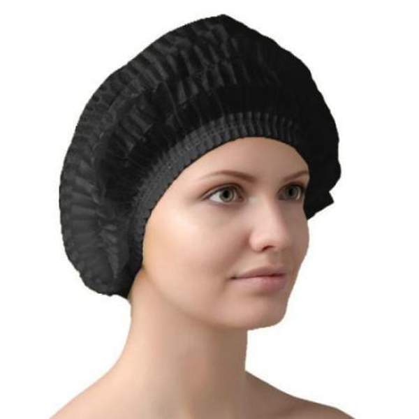 Медицинская шапочка Шарлотта (черная)
