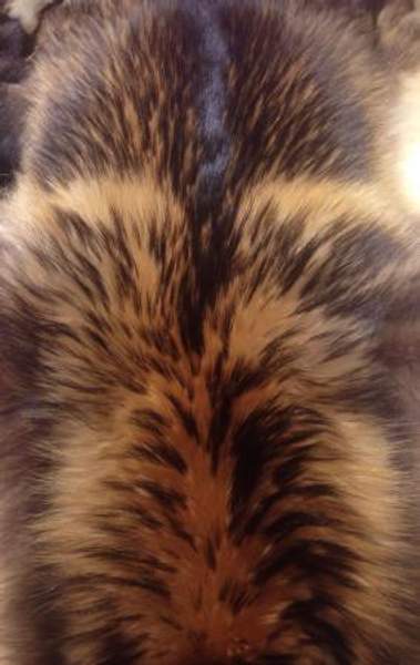 Меховая опушка на капюшон из меха финского енота оптом от производителя