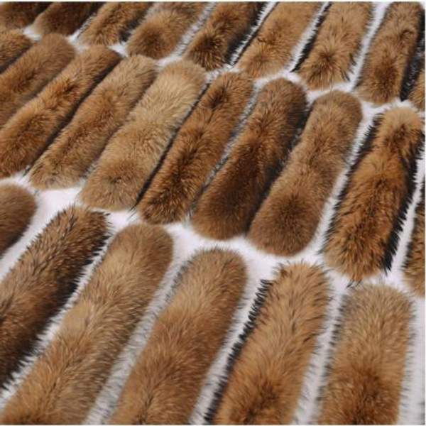 Меховая опушка оптом от производителя из меха енота, песца, чернобурки