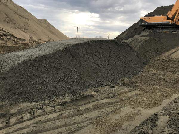 Мелкий песок для цемента