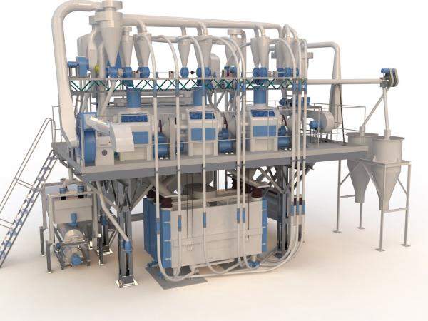 Мельница ржаная вальцовая