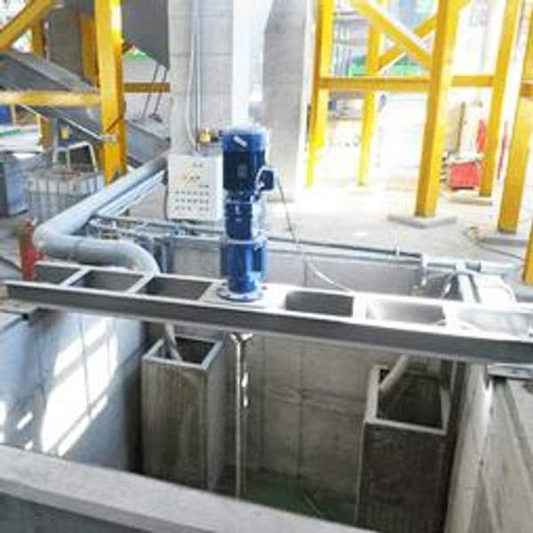 Мешалка для шламовой воды, для резервуаров