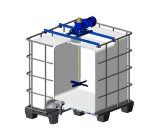 Мешалка лопастная для еврокуба с комплектом креплений