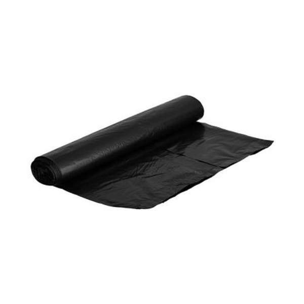 Мешки для мусора ПВД суперпрочные 220 л, 70 мкм (50шт в пласт) черные