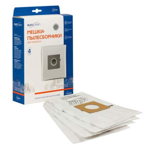 Мешки-пылесборники Euroclean синтетические 4 шт