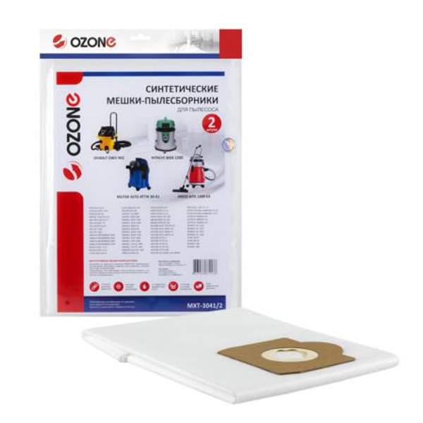 Мешки-пылесборники Ozone синтетические 2 шт