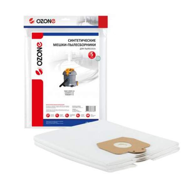 Мешки-пылесборники Ozone синтетические 5 шт