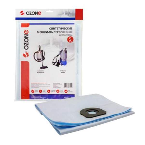Мешки-пылесборники Ozone синтетические 5 шт