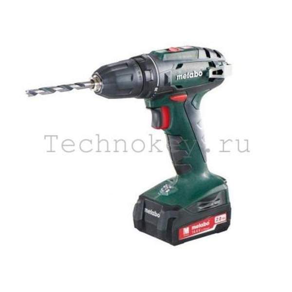 Metabo BS 14.4 Акк.винт.2х2.0Ач Li-Ion,10мм,кейс 602206530