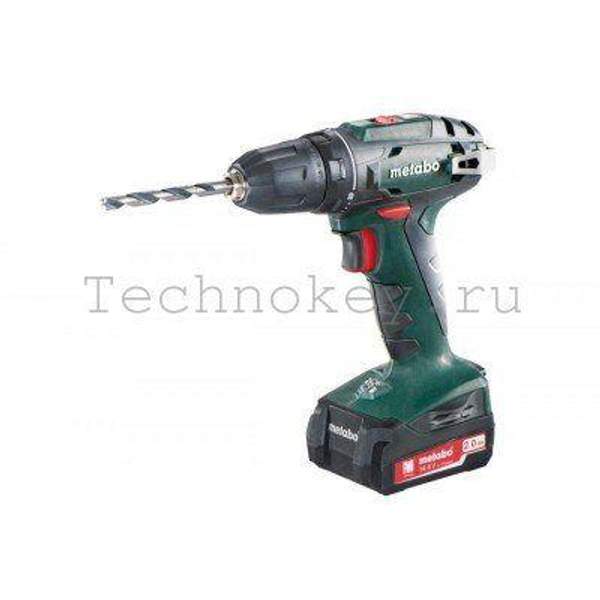 Metabo BS 14.4 Акк.винт.2х2.0Ач Li-Ion,13мм,кейс 602206540