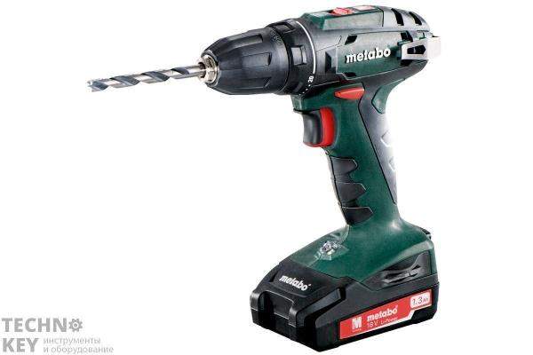 Metabo BS 18 Акк.винт 2х1.3 Ач LiIon,патрон 10мм,SC60 602207500