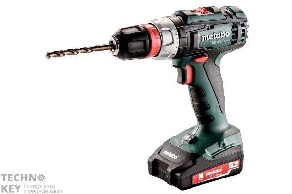 Metabo BS 18 L Quick Акк.винт.50Нм,2х2Ач,кейс 602320500