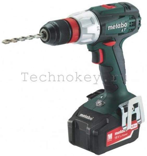 Metabo BS 18 LT Quick Акк.винт.60Нм,2х4,0Ач LiIon,кейс 602104500