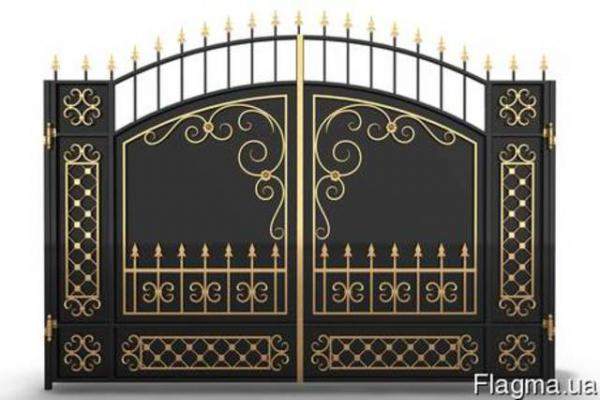 Металические ворота