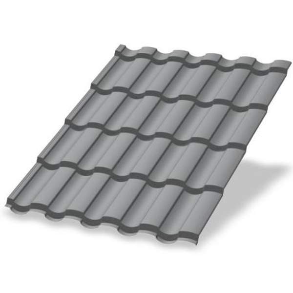 Металл Профиль Металлочерепица МП Монтекристо-SL NormanMP (ПЭ-01-7004-0.5)