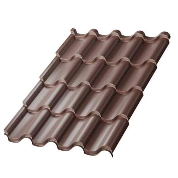 Металл Профиль Металлочерепица МП Монтерроса-X (PURETAN-20-8017-0.5)